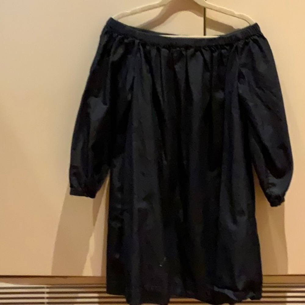 Off the shoulder Jean dress